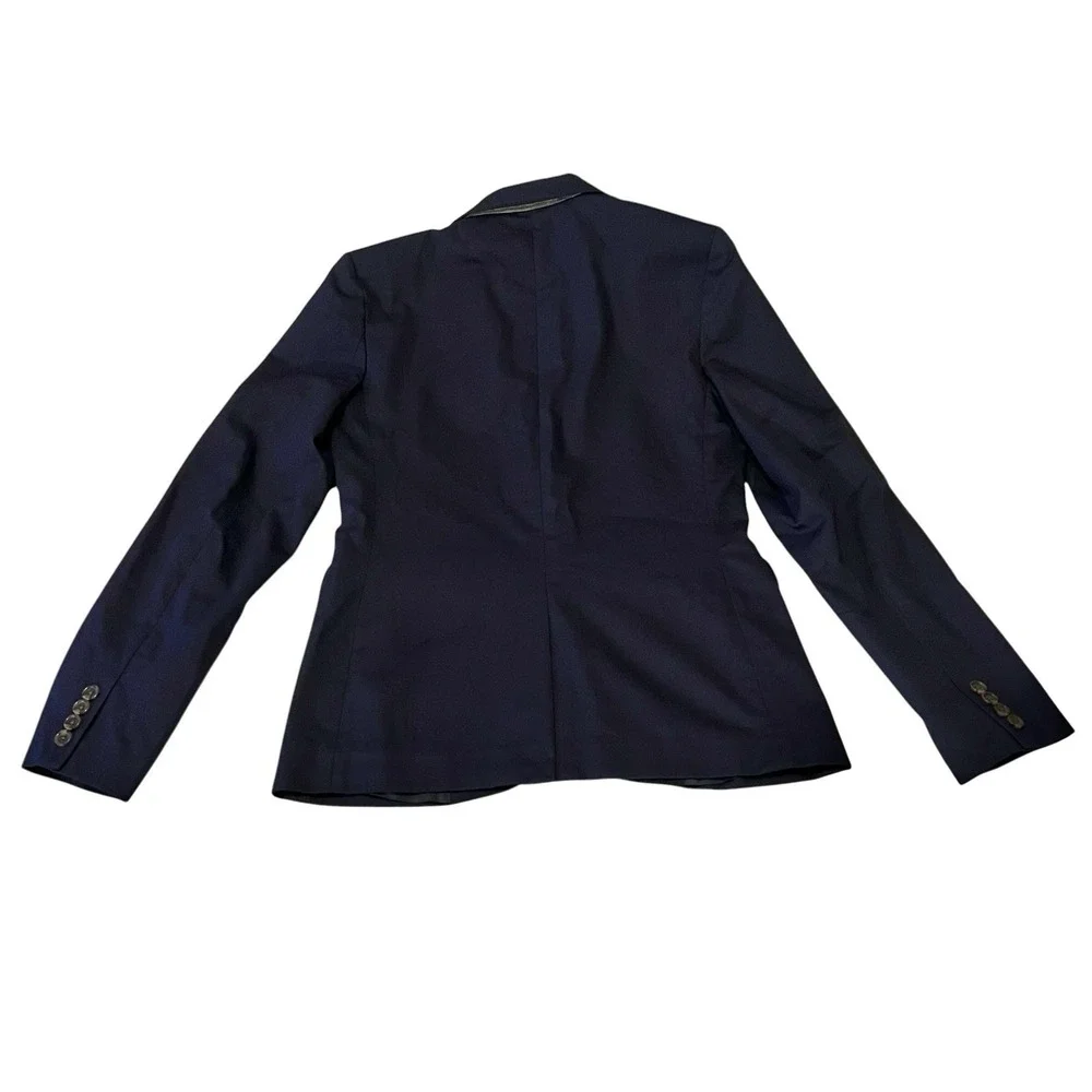 J.Crew Crewcuts Ludlow Blazer Boys 16 Navy Duca Visconti Italian Fabric NWT